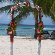 Floral Arch - Shoreside - Barbados