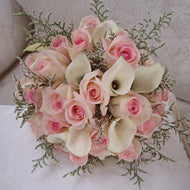 Bridal Bouquet - Rose & Calla Lily - Miami