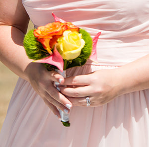 Bridesmaid Bouquet - Tropical - Freeport