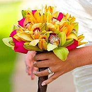 Bridal Bouquet - Deluxe Tropical - Port Canaveral