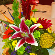 Reception Arrangement - Tropical - Galveston