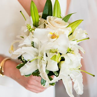 Deluxe Bridal Bouquet -Tropical - Freeport